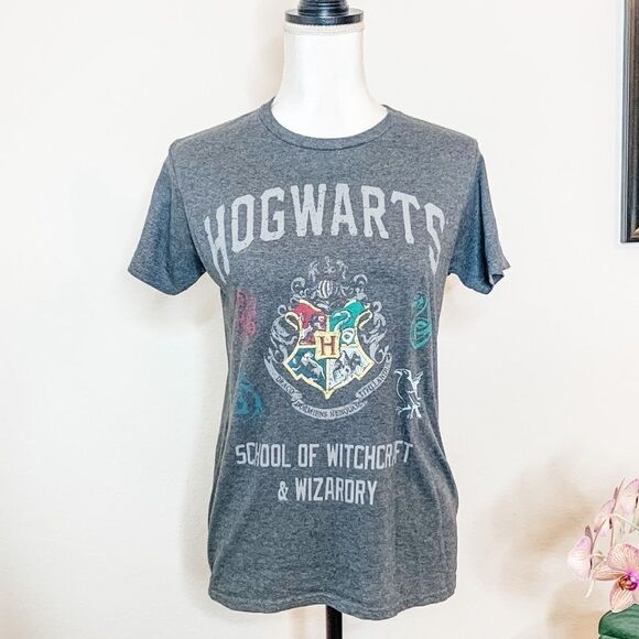 🍋 Harry Potter • Hogwarts School Tee - Picture 1 of 10